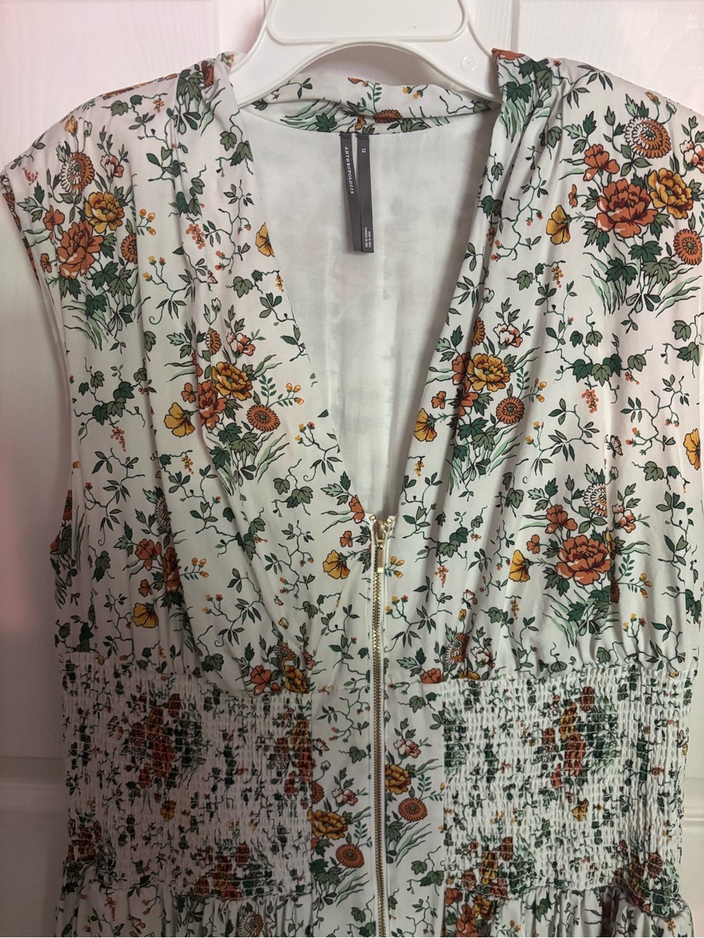 Anthropologie Maeve Floral Tommie dress 1X - Picture 5 of 6